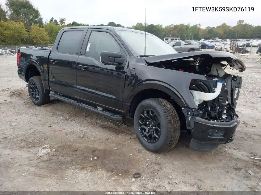 1FTEW3K59SKD76119 2025 Ford F-150 Xlt