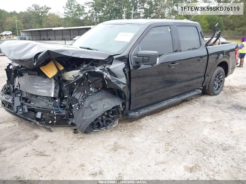 1FTEW3K59SKD76119 2025 Ford F-150 Xlt