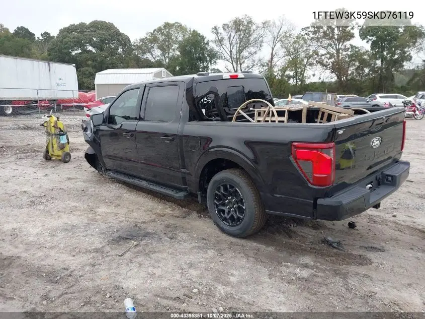1FTEW3K59SKD76119 2025 Ford F-150 Xlt