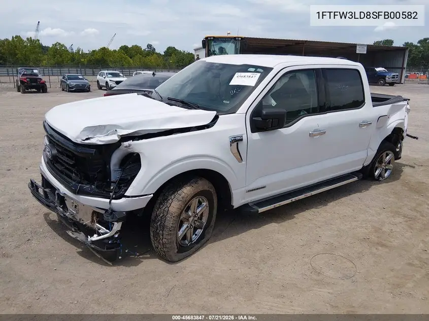 2025 Ford F-150 Xlt VIN: 1FTFW3LD8SFB00582 Lot: 45683847
