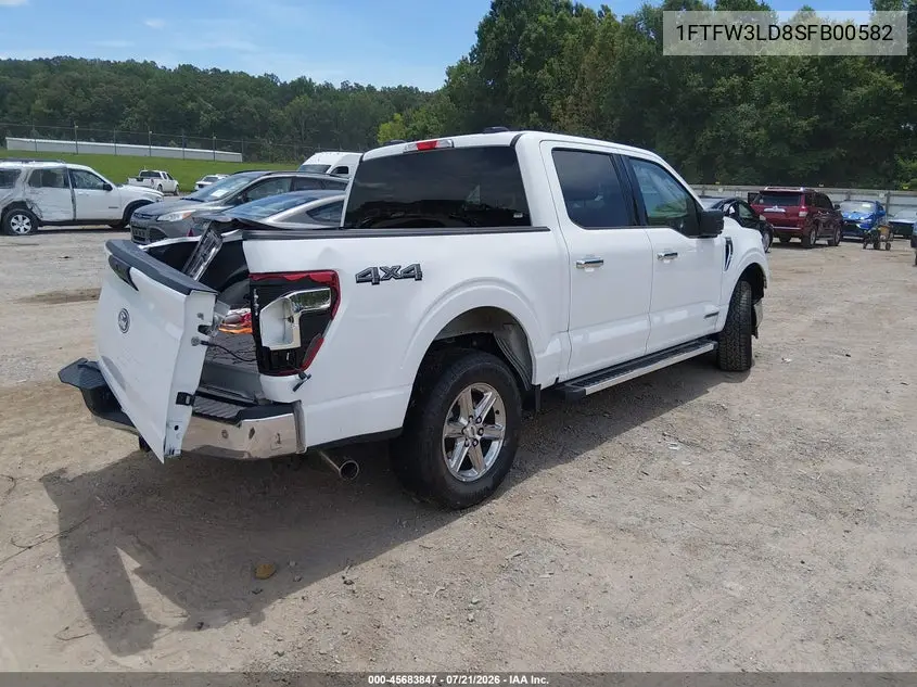 2025 Ford F-150 Xlt VIN: 1FTFW3LD8SFB00582 Lot: 45683847