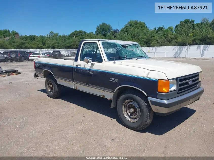 1990 Ford F250 VIN: 1FTHF25H6LLA87921 Lot: 45418851