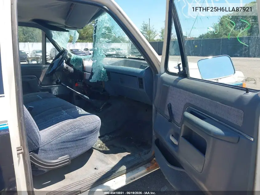 1990 Ford F250 VIN: 1FTHF25H6LLA87921 Lot: 45418851