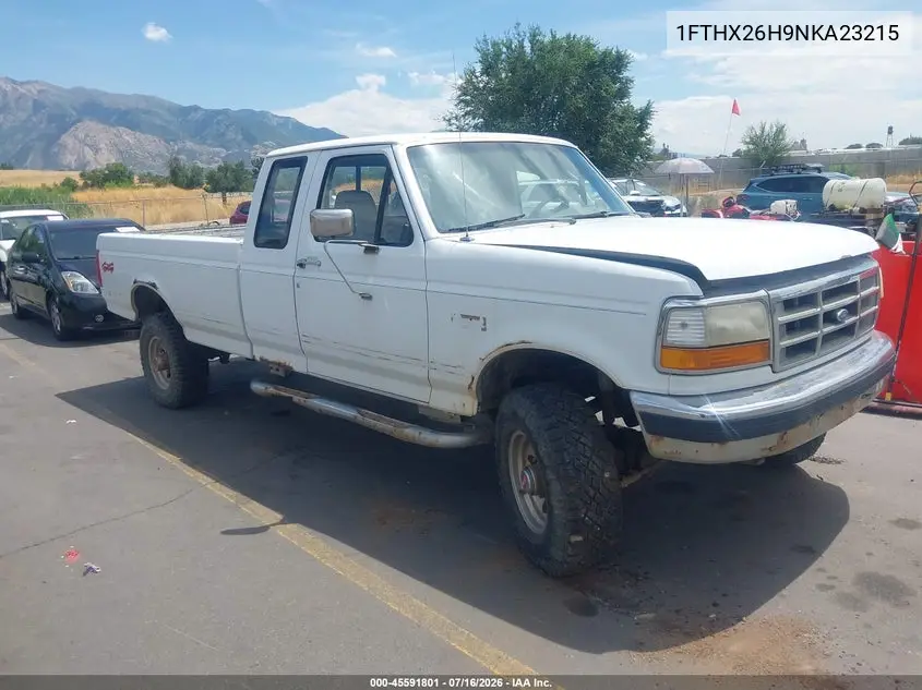 1992 Ford F250 VIN: 1FTHX26H9NKA23215 Lot: 45591801