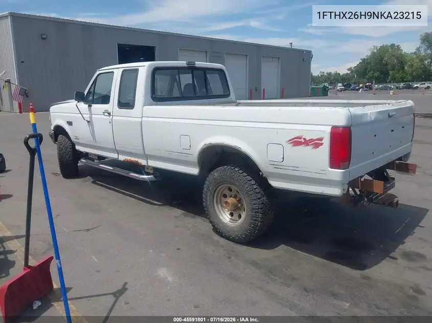 1992 Ford F250 VIN: 1FTHX26H9NKA23215 Lot: 45591801