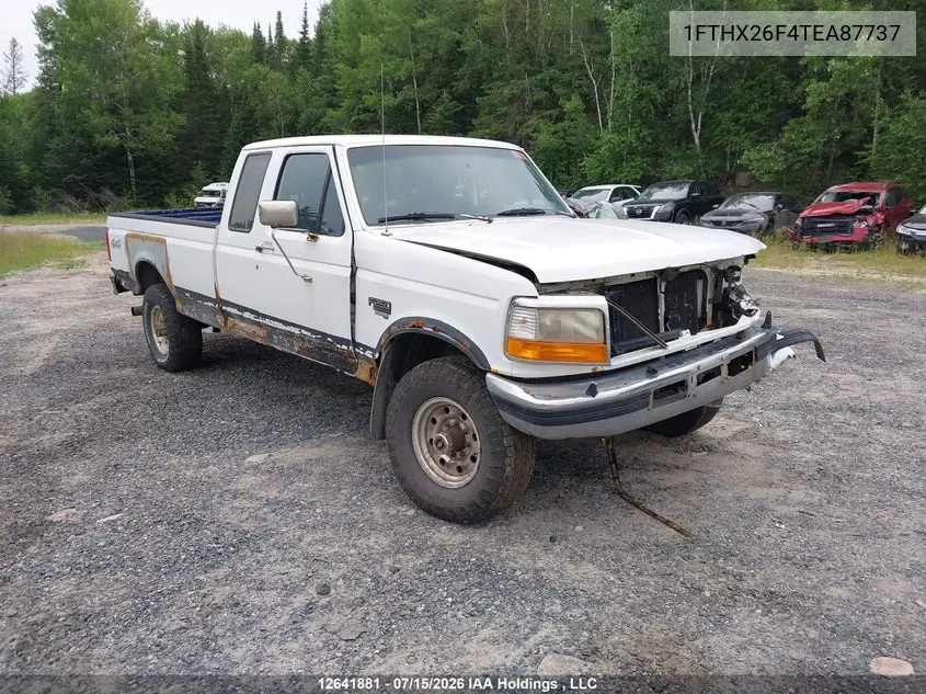 1996 Ford F250 VIN: 1FTHX26F4TEA87737 Lot: 12641881