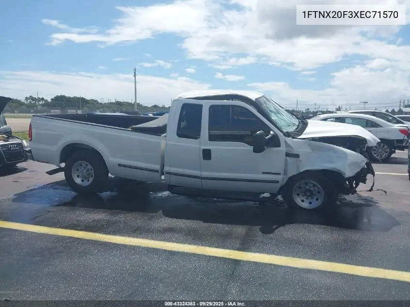 1FTNX20F3XEC71570 1999 Ford F-250 Lariat/Xl/Xlt