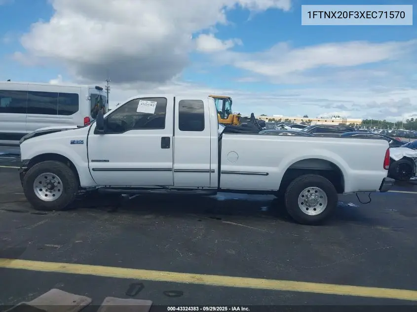 1FTNX20F3XEC71570 1999 Ford F-250 Lariat/Xl/Xlt