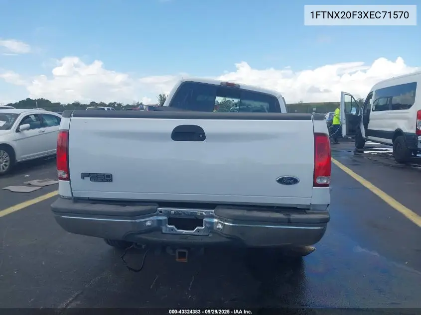 1FTNX20F3XEC71570 1999 Ford F-250 Lariat/Xl/Xlt