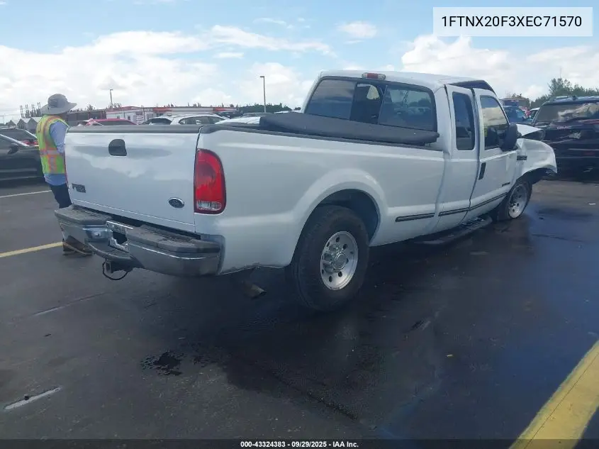 1FTNX20F3XEC71570 1999 Ford F-250 Lariat/Xl/Xlt