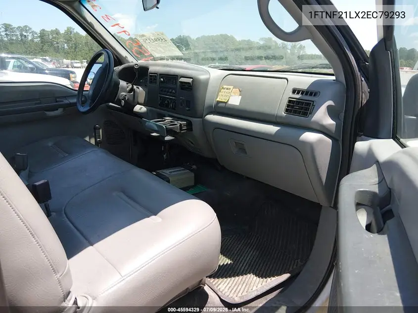 2002 Ford F-250 Xl/Xlt VIN: 1FTNF21LX2EC79293 Lot: 45594329