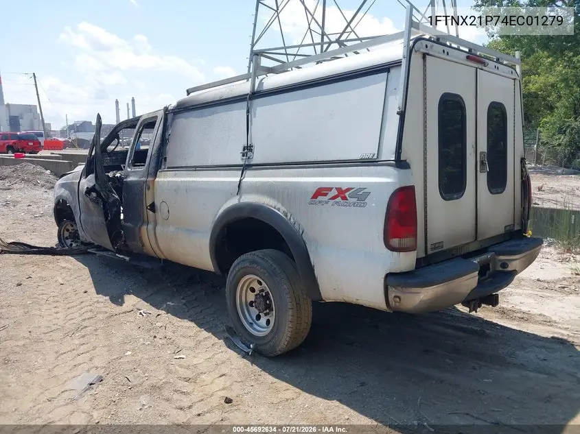 2004 Ford F-250 Lariat/Xl/Xlt VIN: 1FTNX21P74EC01279 Lot: 45692634