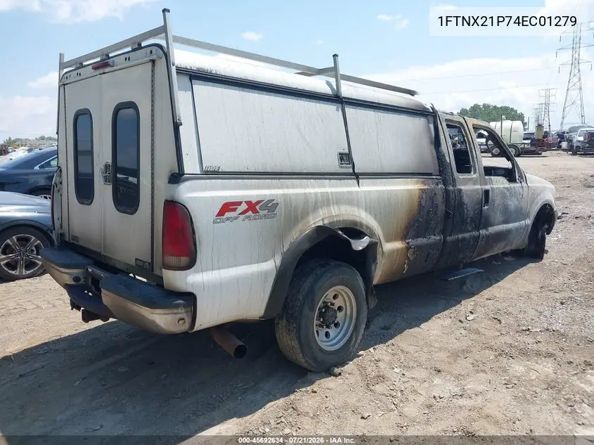 2004 Ford F-250 Lariat/Xl/Xlt VIN: 1FTNX21P74EC01279 Lot: 45692634