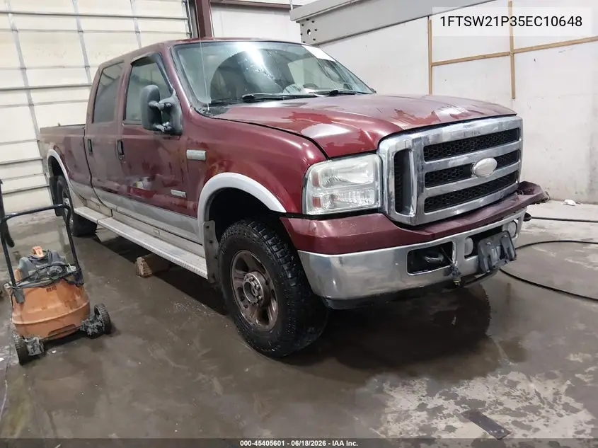 2005 Ford F-250 Lariat/Xl/Xlt VIN: 1FTSW21P35EC10648 Lot: 45405601