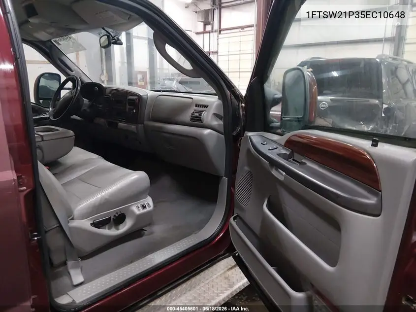 2005 Ford F-250 Lariat/Xl/Xlt VIN: 1FTSW21P35EC10648 Lot: 45405601