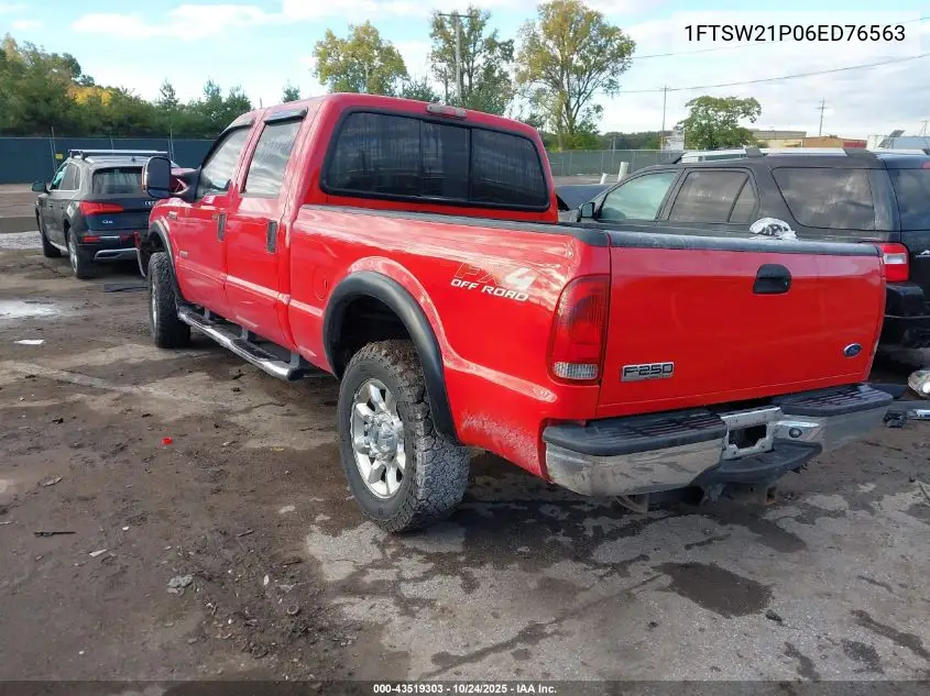 1FTSW21P06ED76563 2006 Ford F-250 Lariat/Xl/Xlt