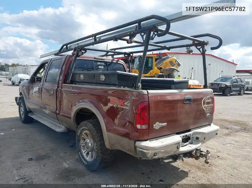 1FTSW21P96EC57782 2006 Ford F-250 Lariat/Xl/Xlt