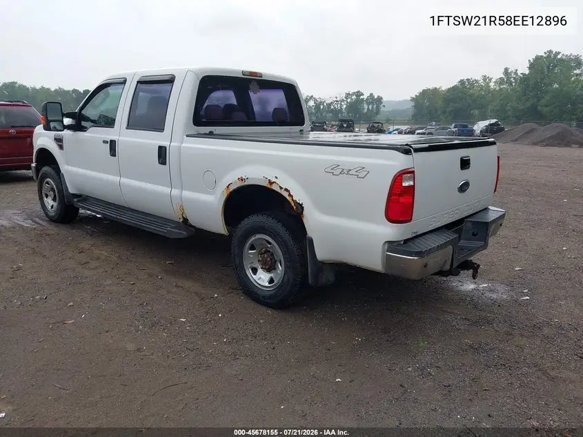 2008 Ford Super Duty F-250 Srw Fx4/Harley-Davidson/King Ranch/Lariat/Xl/Xlt VIN: 1FTSW21R58EE12896 Lot: 45678155