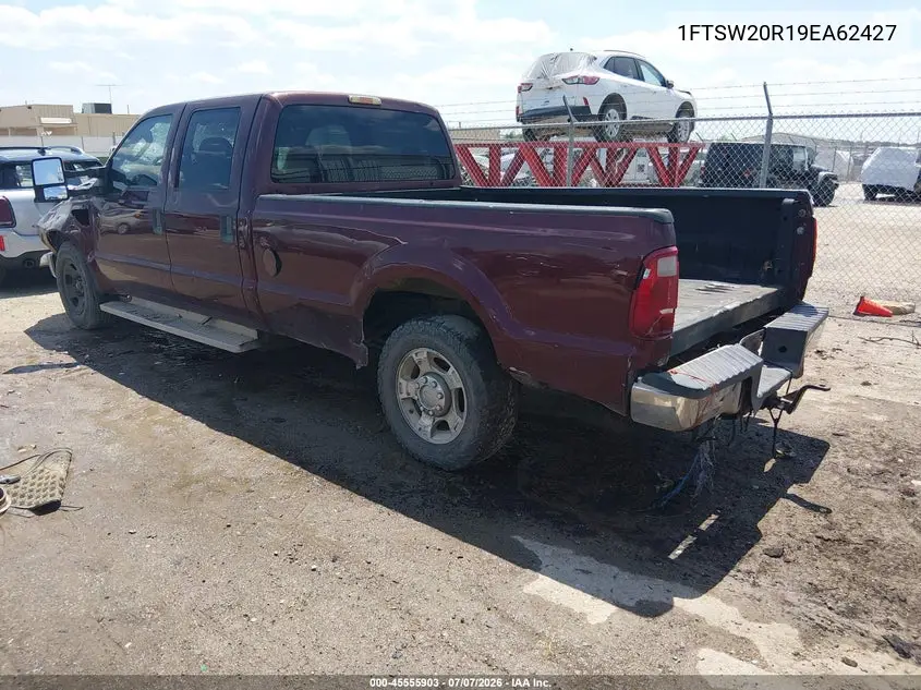 2009 Ford Super Duty F-250 Srw King Ranch/Lariat/Xl/Xlt VIN: 1FTSW20R19EA62427 Lot: 45555903