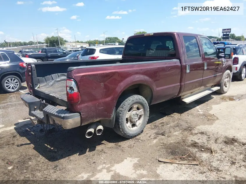 2009 Ford Super Duty F-250 Srw King Ranch/Lariat/Xl/Xlt VIN: 1FTSW20R19EA62427 Lot: 45555903