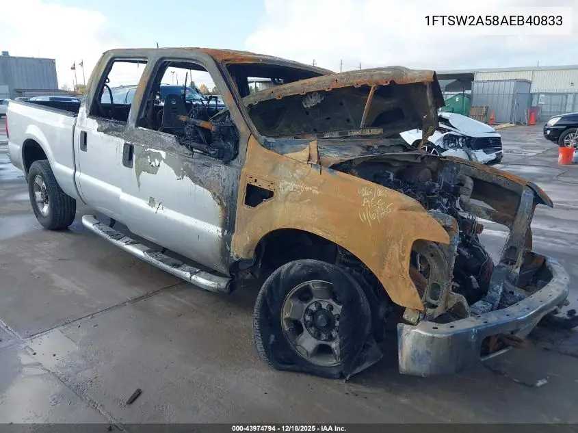 1FTSW2A58AEB40833 2010 Ford F-250 King Ranch/Lariat/Xl/Xlt
