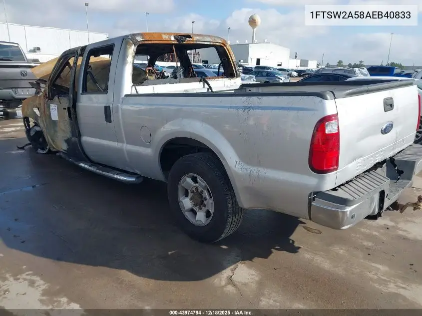1FTSW2A58AEB40833 2010 Ford F-250 King Ranch/Lariat/Xl/Xlt