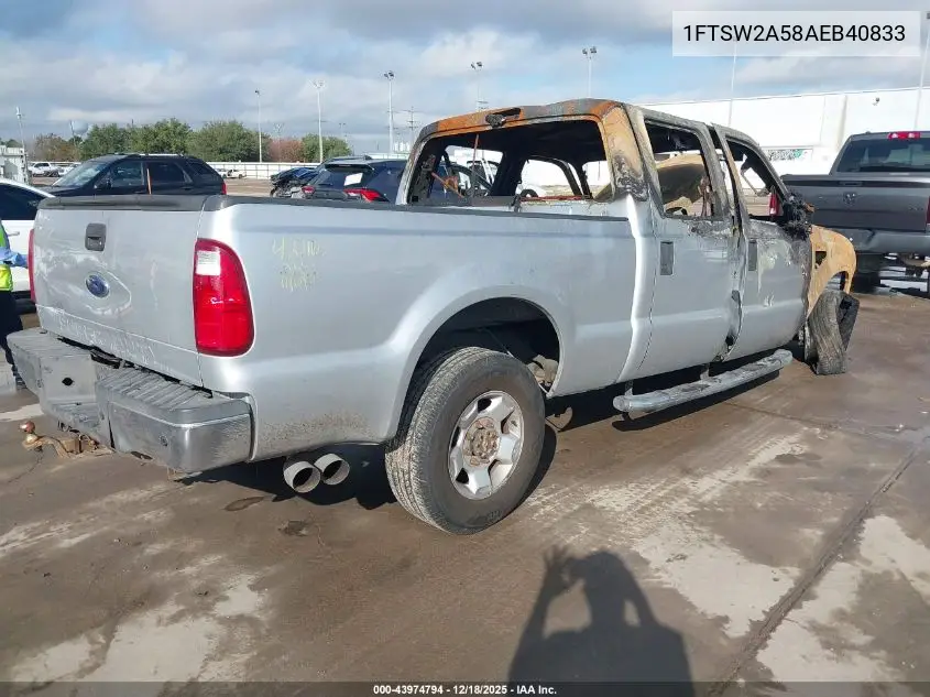 1FTSW2A58AEB40833 2010 Ford F-250 King Ranch/Lariat/Xl/Xlt