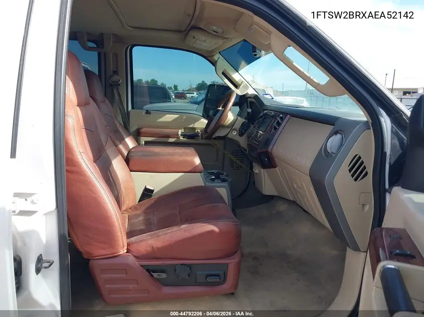 1FTSW2BRXAEA52142 2010 Ford F-250 Cabela's/Harley-Davidson/King Ranch/Lariat/Xl/Xlt