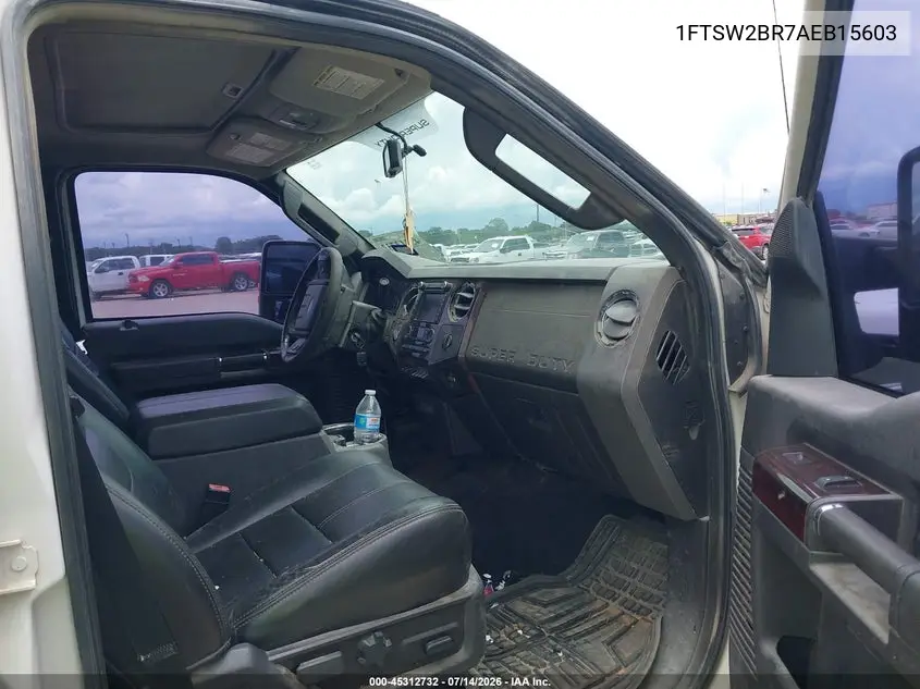 2010 Ford Super Duty F-250 Srw Lariat VIN: 1FTSW2BR7AEB15603 Lot: 45312732