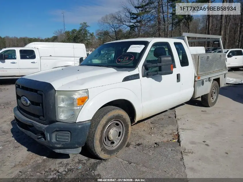 1FT7X2A69BEB58934 2011 Ford F-250 Xl