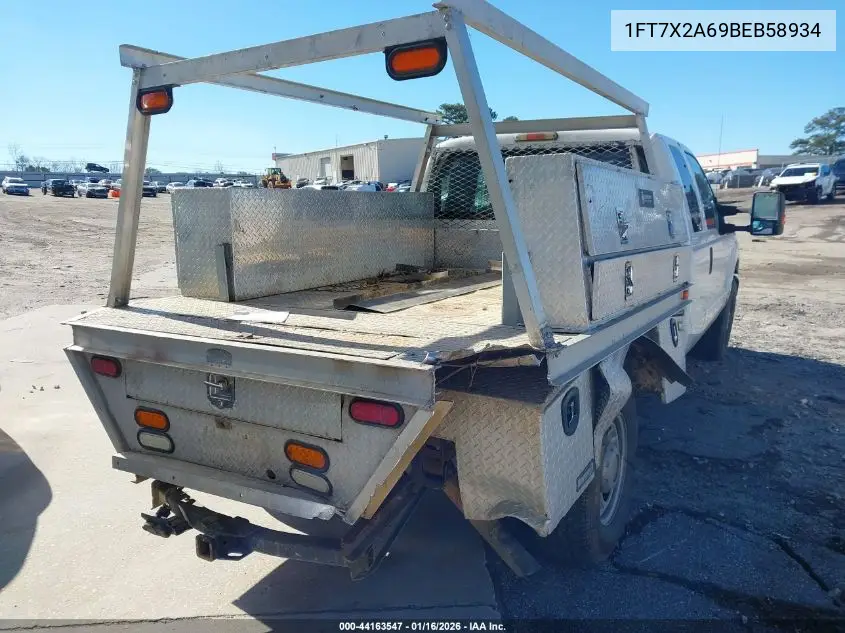 1FT7X2A69BEB58934 2011 Ford F-250 Xl