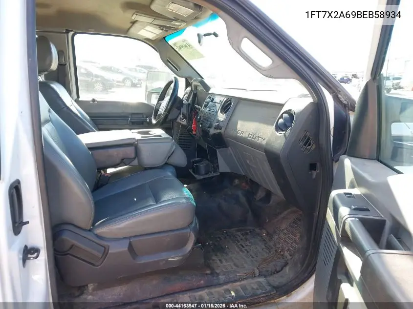 1FT7X2A69BEB58934 2011 Ford F-250 Xl