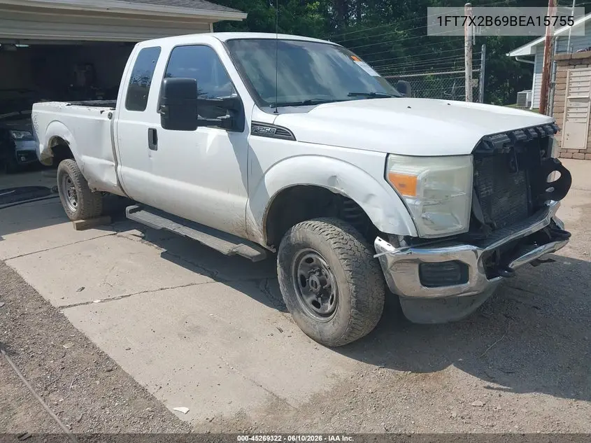 2011 Ford F-250 Xl VIN: 1FT7X2B69BEA15755 Lot: 45269322