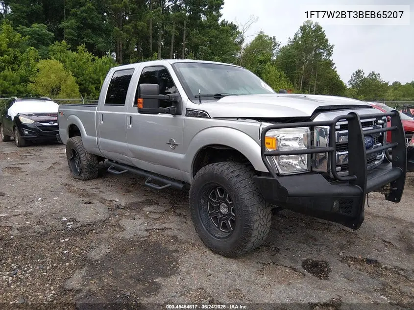 2011 Ford Super Duty F-250 Srw Lariat VIN: 1FT7W2BT3BEB65207 Lot: 45454617