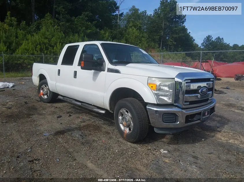 2011 Ford Super Duty F-250 Srw Xlt VIN: 1FT7W2A69BEB70097 Lot: 45612456