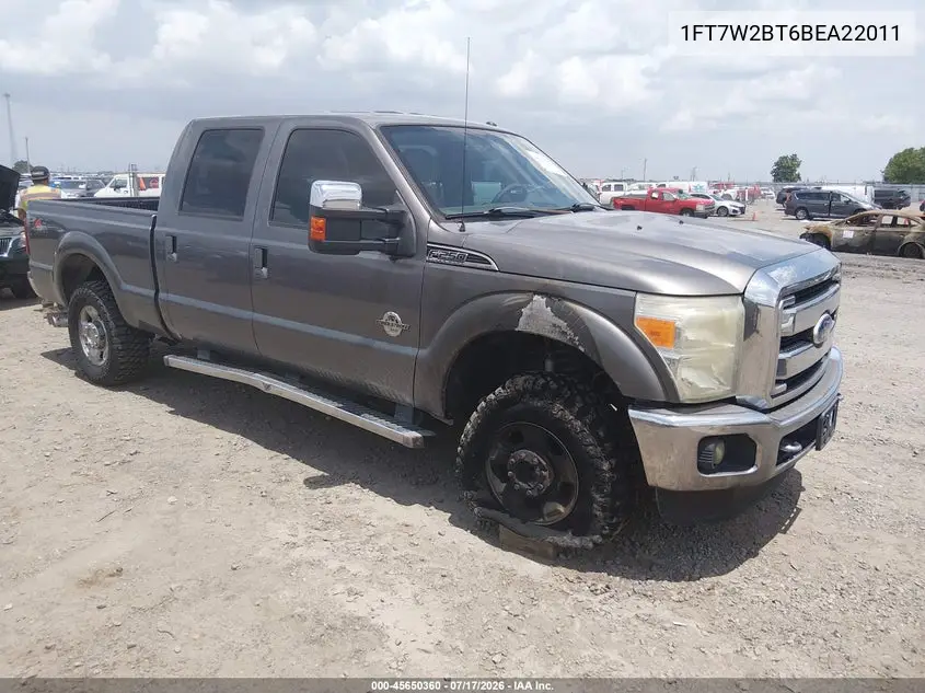 2011 Ford Super Duty F-250 Srw Xlt VIN: 1FT7W2BT6BEA22011 Lot: 45650360