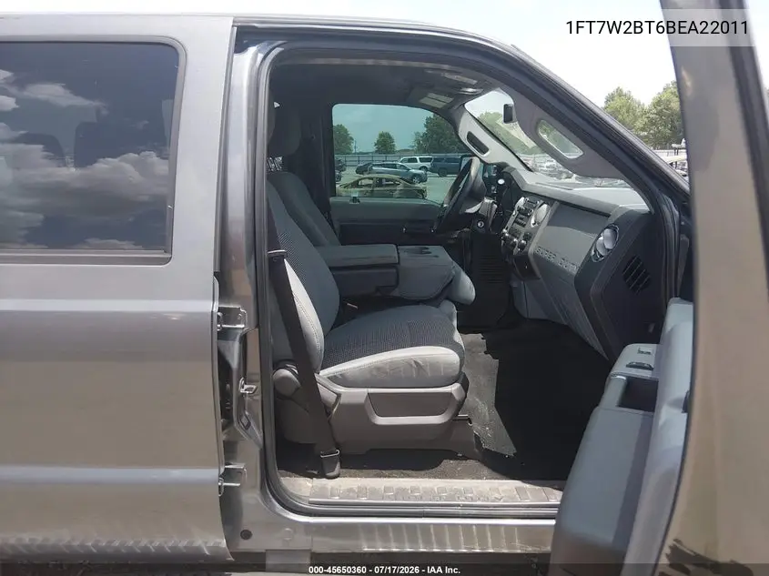 2011 Ford Super Duty F-250 Srw Xlt VIN: 1FT7W2BT6BEA22011 Lot: 45650360