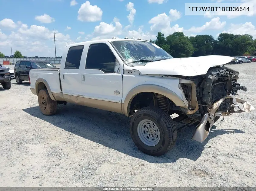 2011 Ford Super Duty F-250 Srw King Ranch VIN: 1FT7W2BT1BEB36644 Lot: 45651689