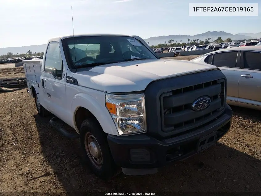 1FTBF2A67CED19165 2012 Ford F-250 Xl
