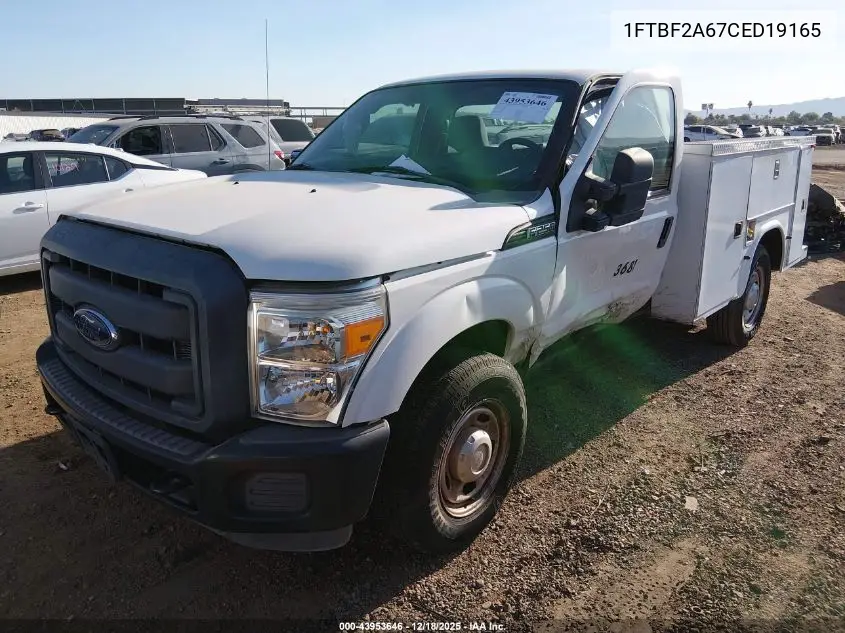 1FTBF2A67CED19165 2012 Ford F-250 Xl
