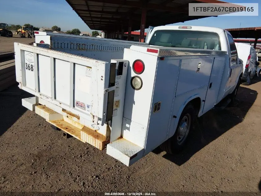 1FTBF2A67CED19165 2012 Ford F-250 Xl