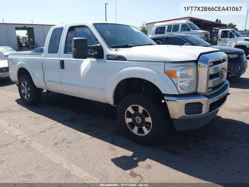 2012 Ford Super Duty F-250 Srw Xl VIN: 1FT7X2B66CEA41067 Lot: 45662691