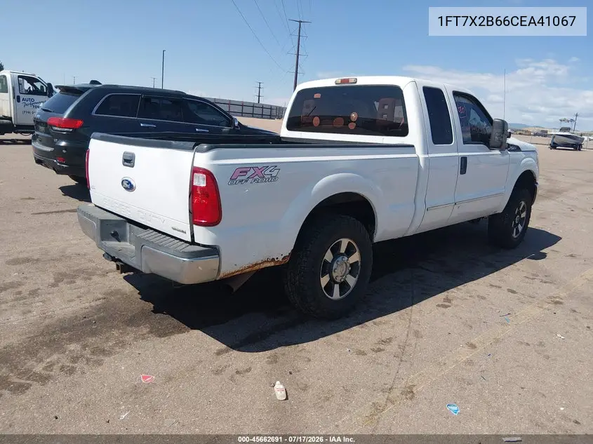 2012 Ford Super Duty F-250 Srw Xl VIN: 1FT7X2B66CEA41067 Lot: 45662691
