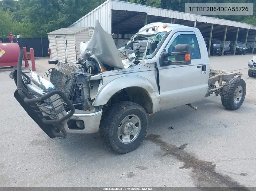 2013 Ford Super Duty F-250 Srw Xlt VIN: 1FTBF2B64DEA55726 Lot: 45634003