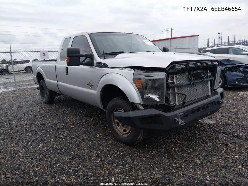 2014 Ford F-250 Lariat/Xl/Xlt VIN: 1FT7X2AT6EEB46654 Lot: 45392745