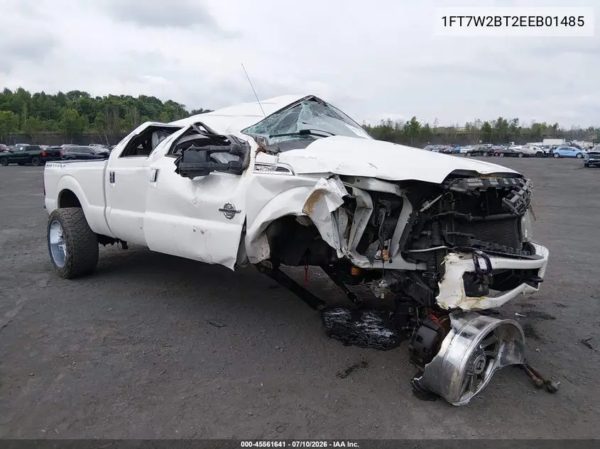 2014 Ford F-250 Lariat/Xl/Xlt VIN: 1FT7W2BT2EEB01485 Lot: 45561641
