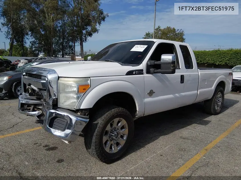 2015 Ford F-250 Xl VIN: 1FT7X2BT3FEC51975 Lot: 45677658