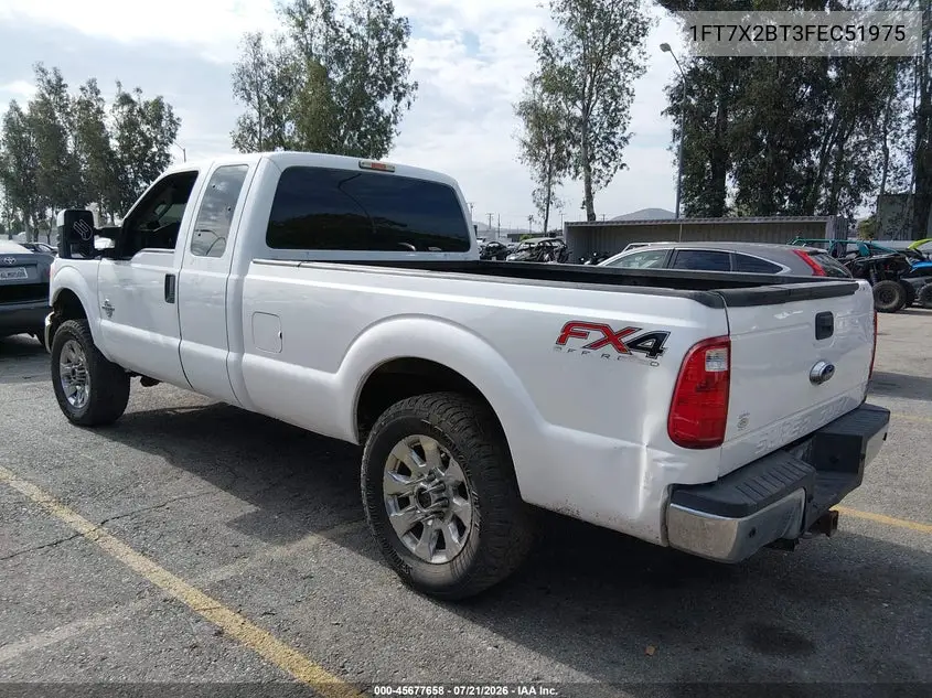 2015 Ford F-250 Xl VIN: 1FT7X2BT3FEC51975 Lot: 45677658