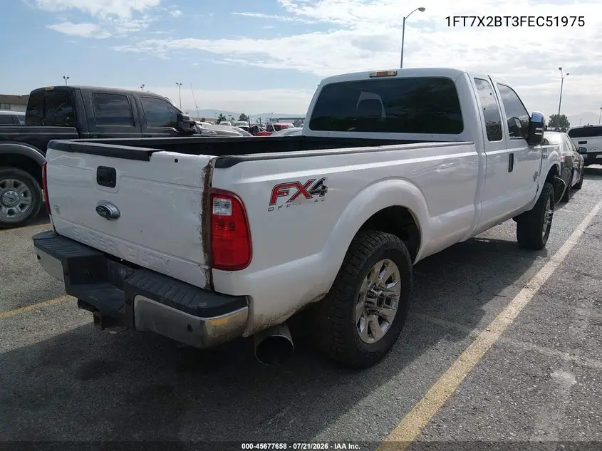 2015 Ford F-250 Xl VIN: 1FT7X2BT3FEC51975 Lot: 45677658