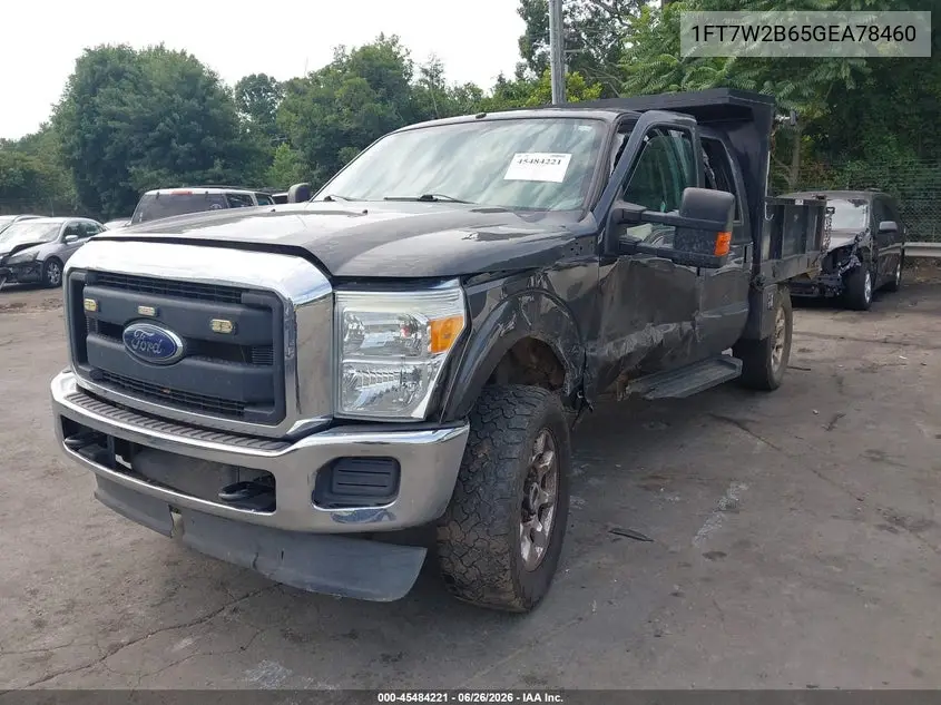 2016 Ford F-250 VIN: 1FT7W2B65GEA78460 Lot: 45484221
